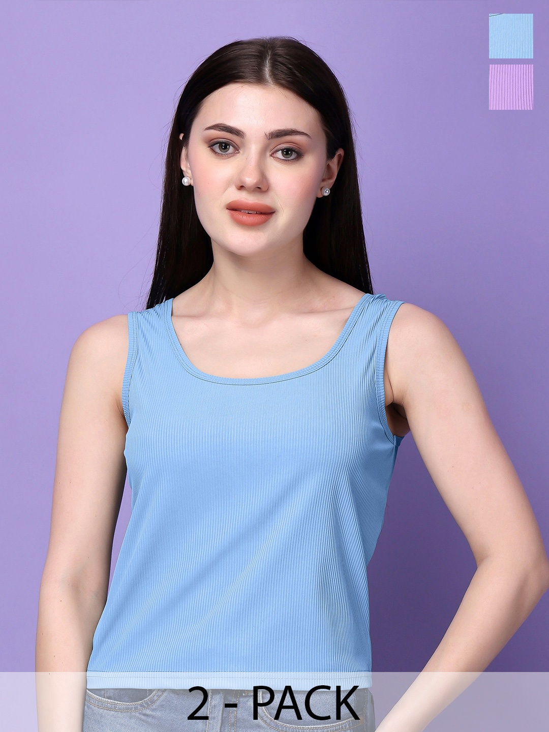 

Bitterlime Cotton Top, Blue