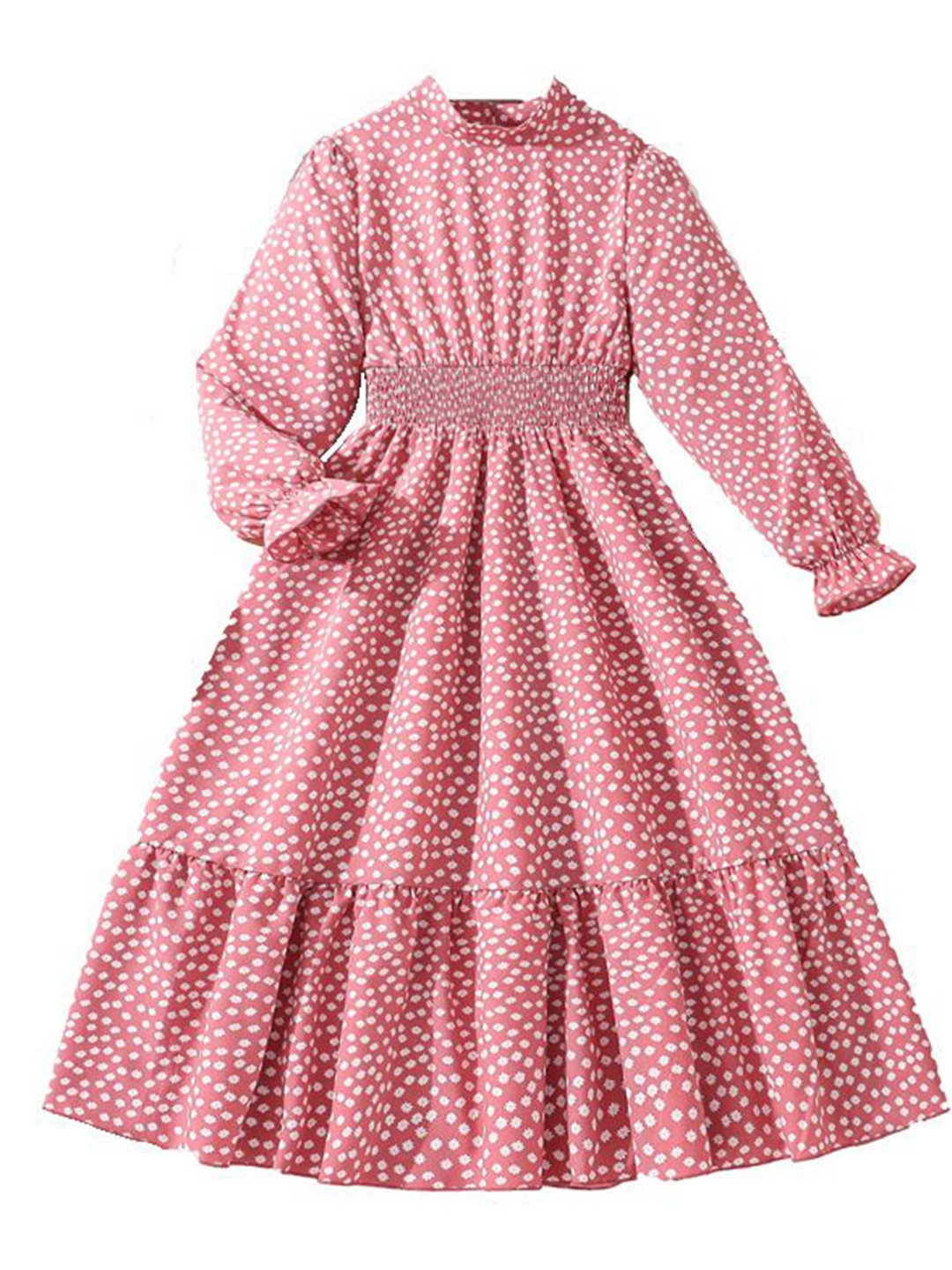 

StyleCast x Revolte Print Maxi Dress, Pink