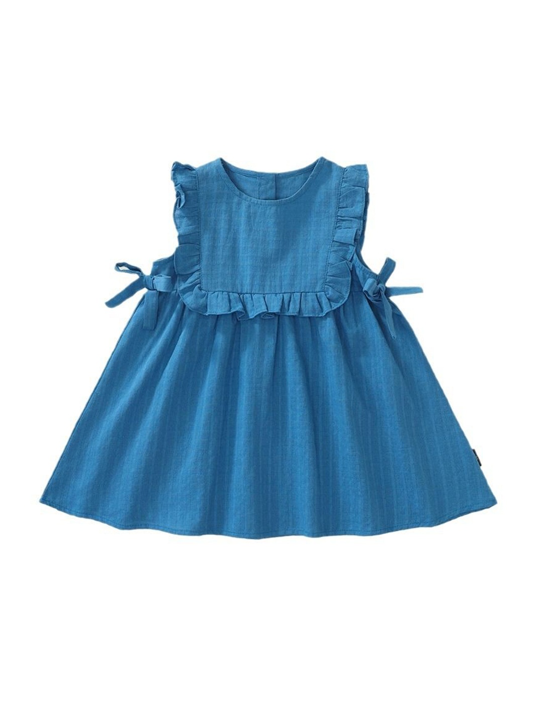 

StyleCast x Revolte Ruffled Fit & Flare Dress, Blue