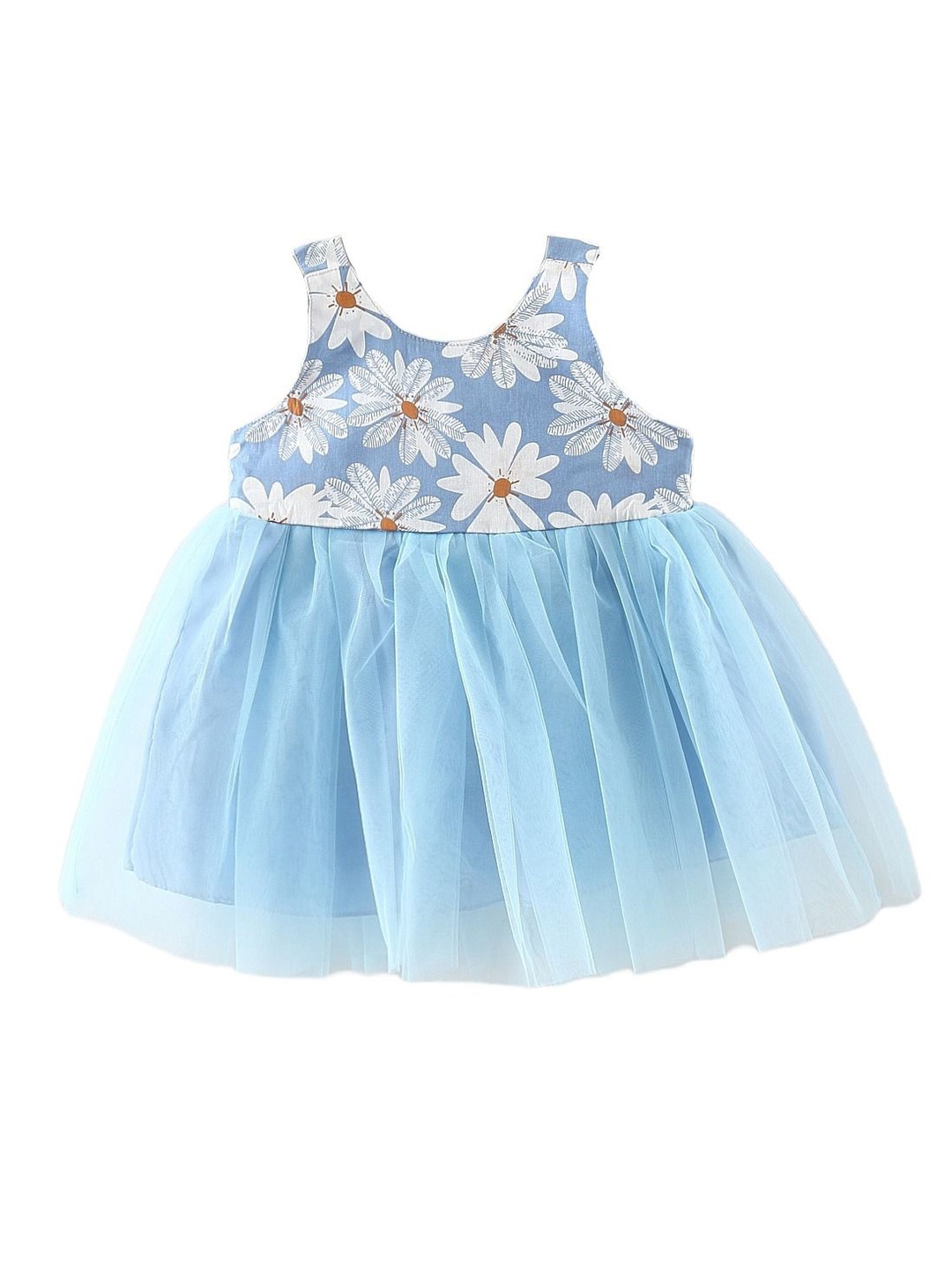 

StyleCast x Revolte Floral Print Fit & Flare Dress, Blue