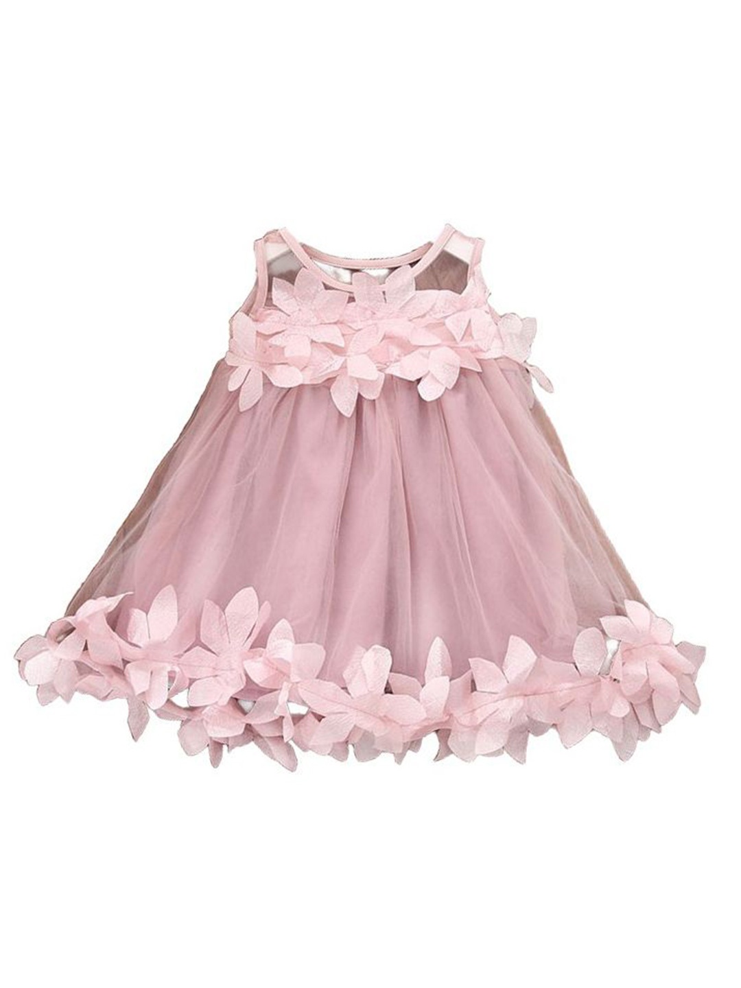 

StyleCast x Revolte Applique A-Line Dress, Pink