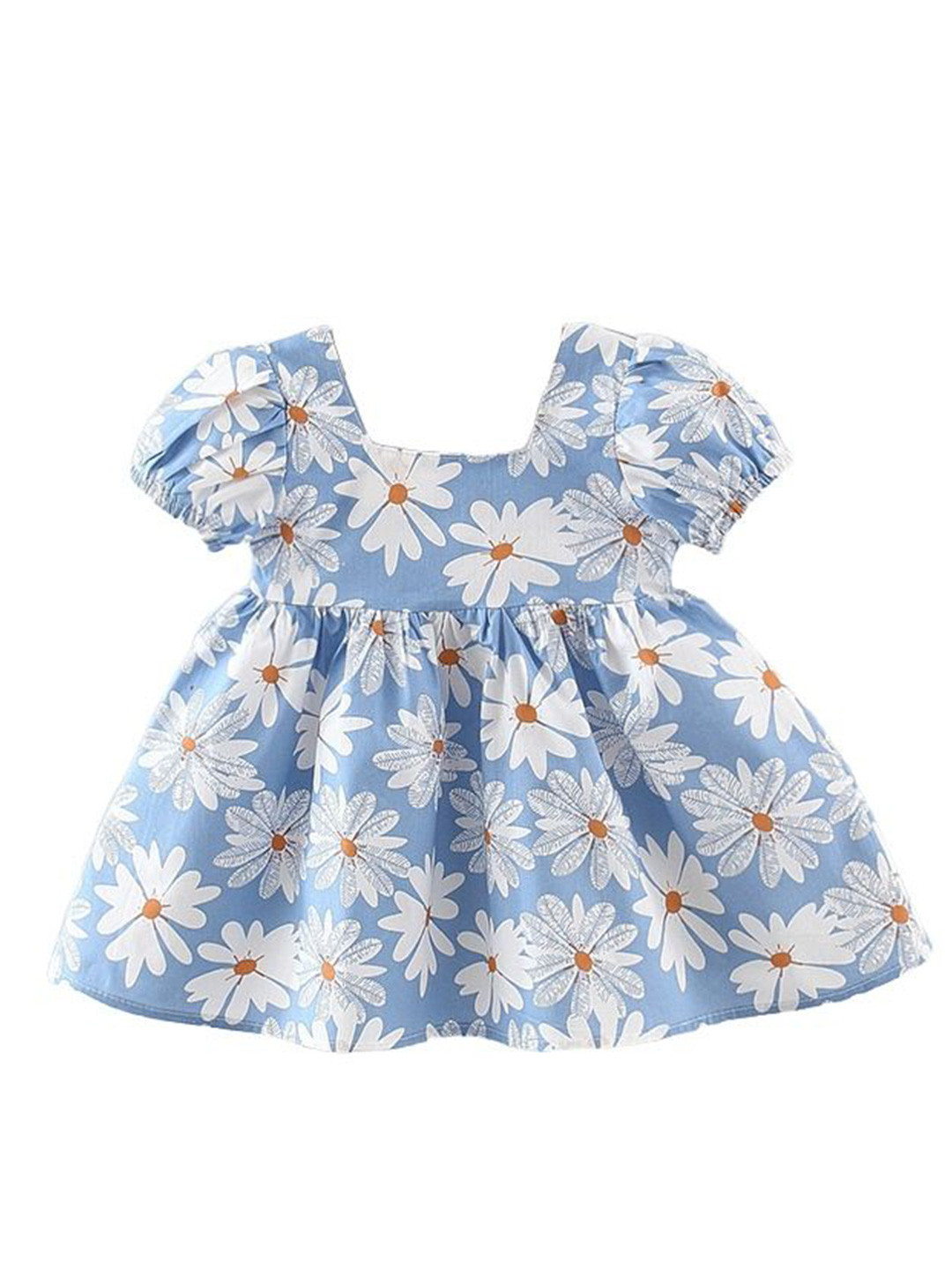 

StyleCast x Revolte Floral Print Fit & Flare Dress, Blue