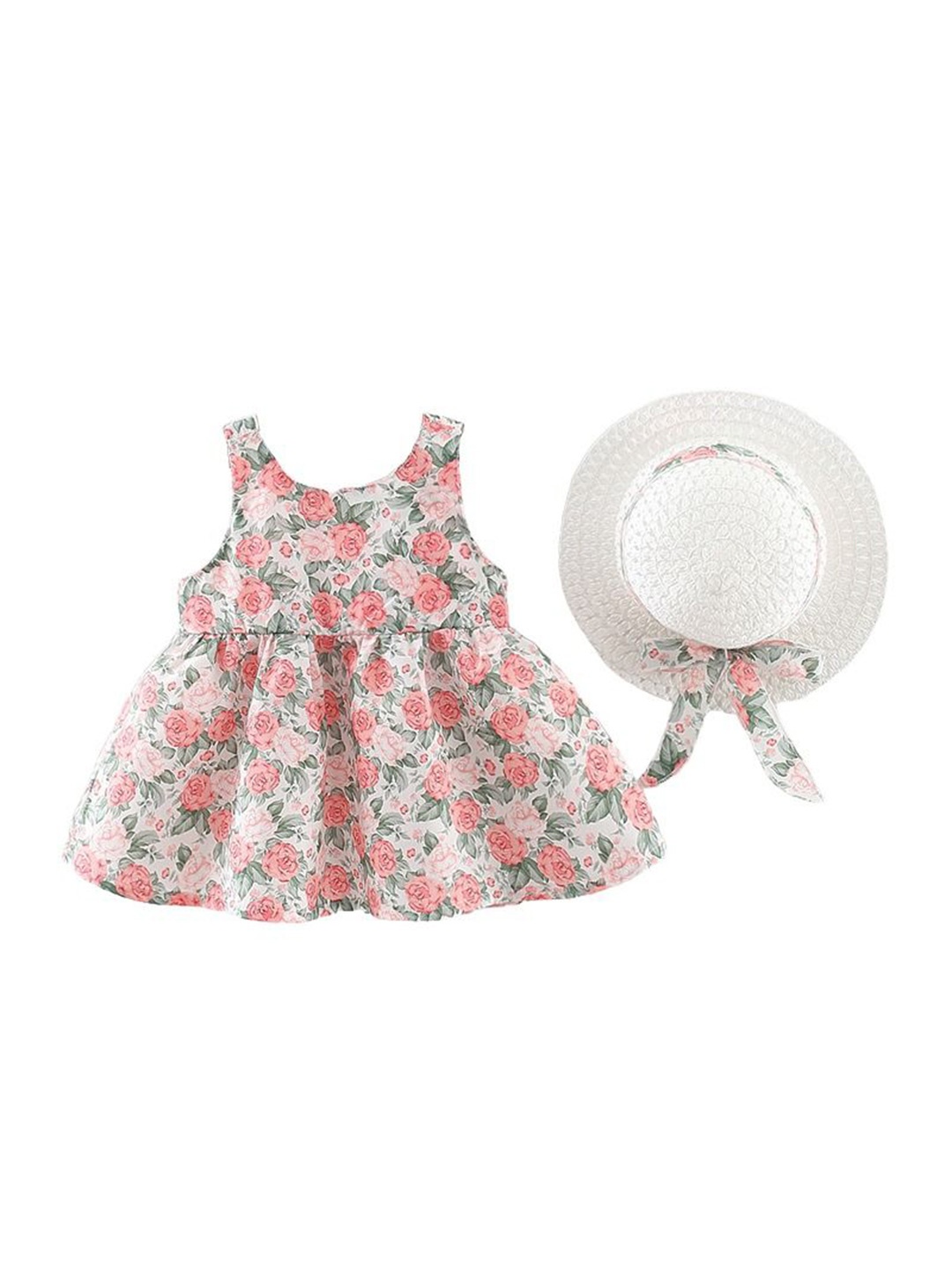 

StyleCast x Revolte Floral Print Fit & Flare Dress, Pink