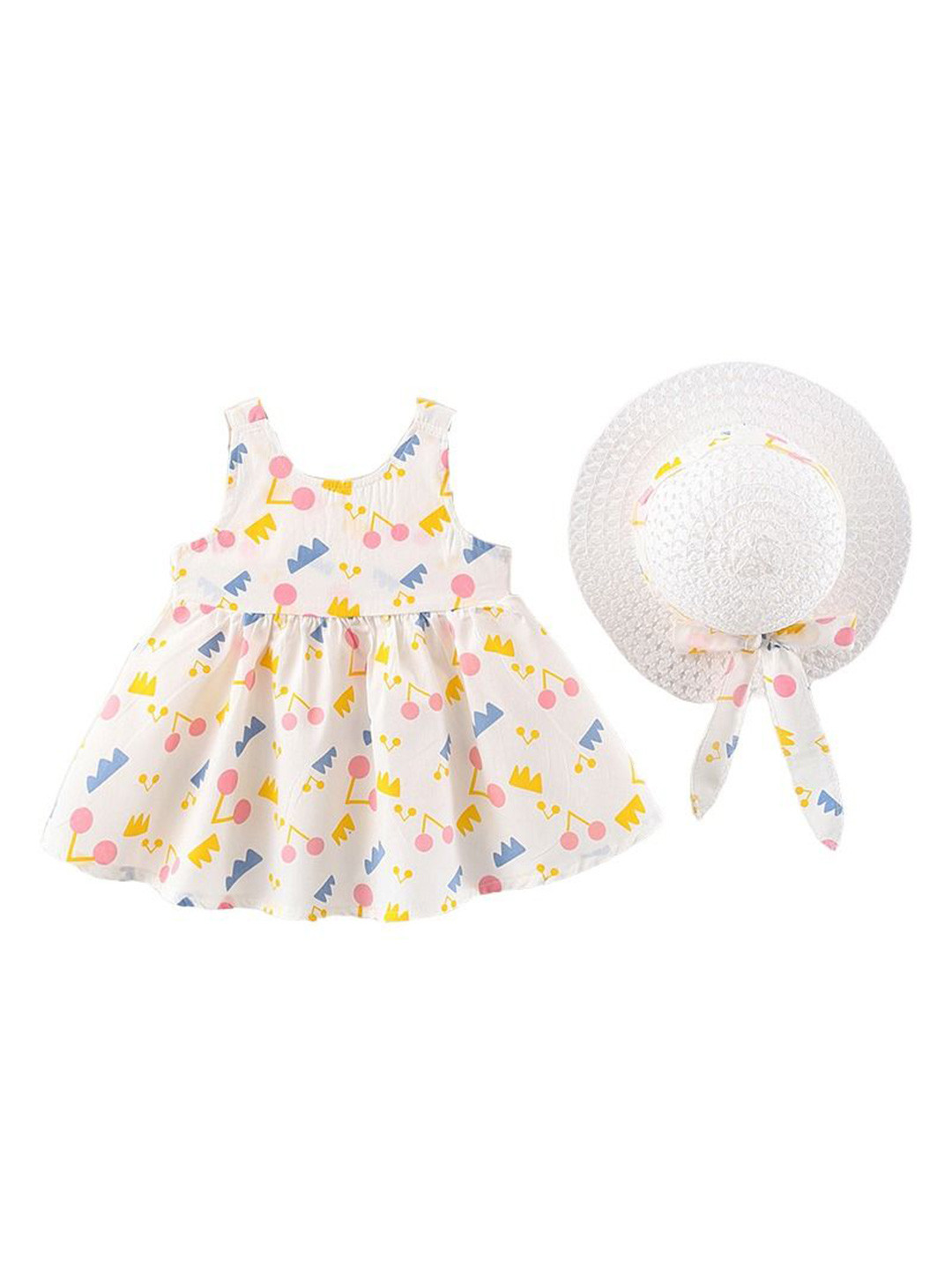 

StyleCast x Revolte Print Fit & Flare Dress, Pink