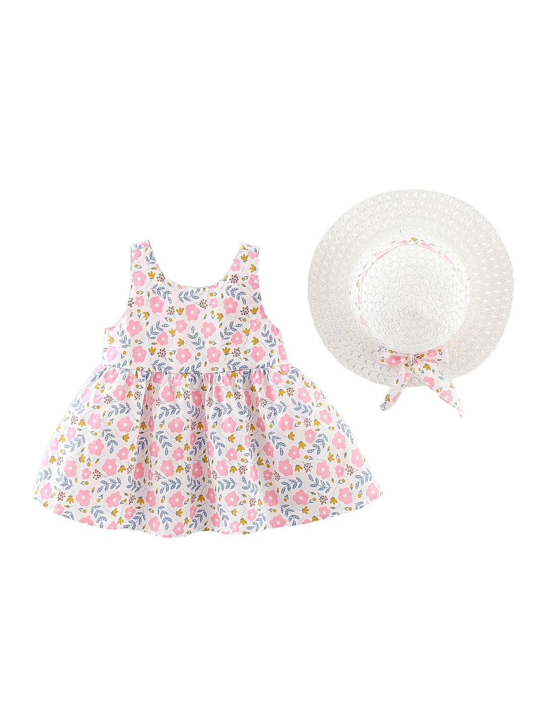 

StyleCast x Revolte Ladies Floral Print Fit & Flare Dress, Pink