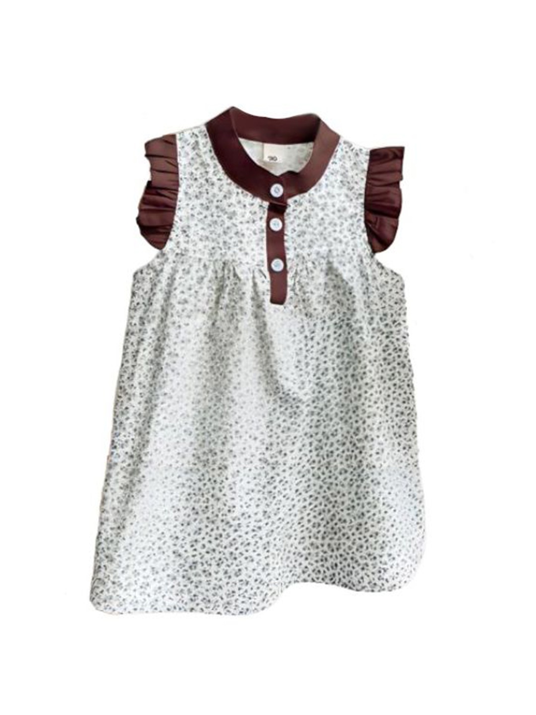 

StyleCast x Revolte Printed A-Line Dress, White