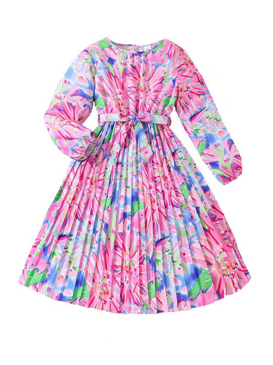 

StyleCast x Revolte Floral Print Fit & Flare Maxi Dress, Pink