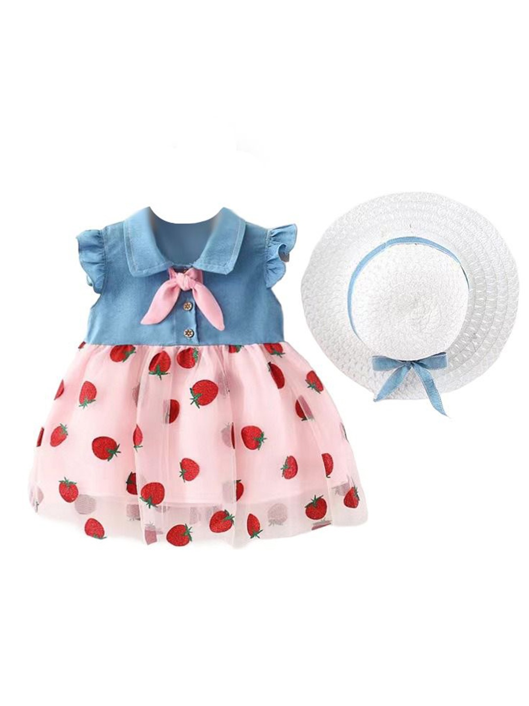 

StyleCast x Revolte Girls Polka Dot Print Fit & Flare Dress, Pink