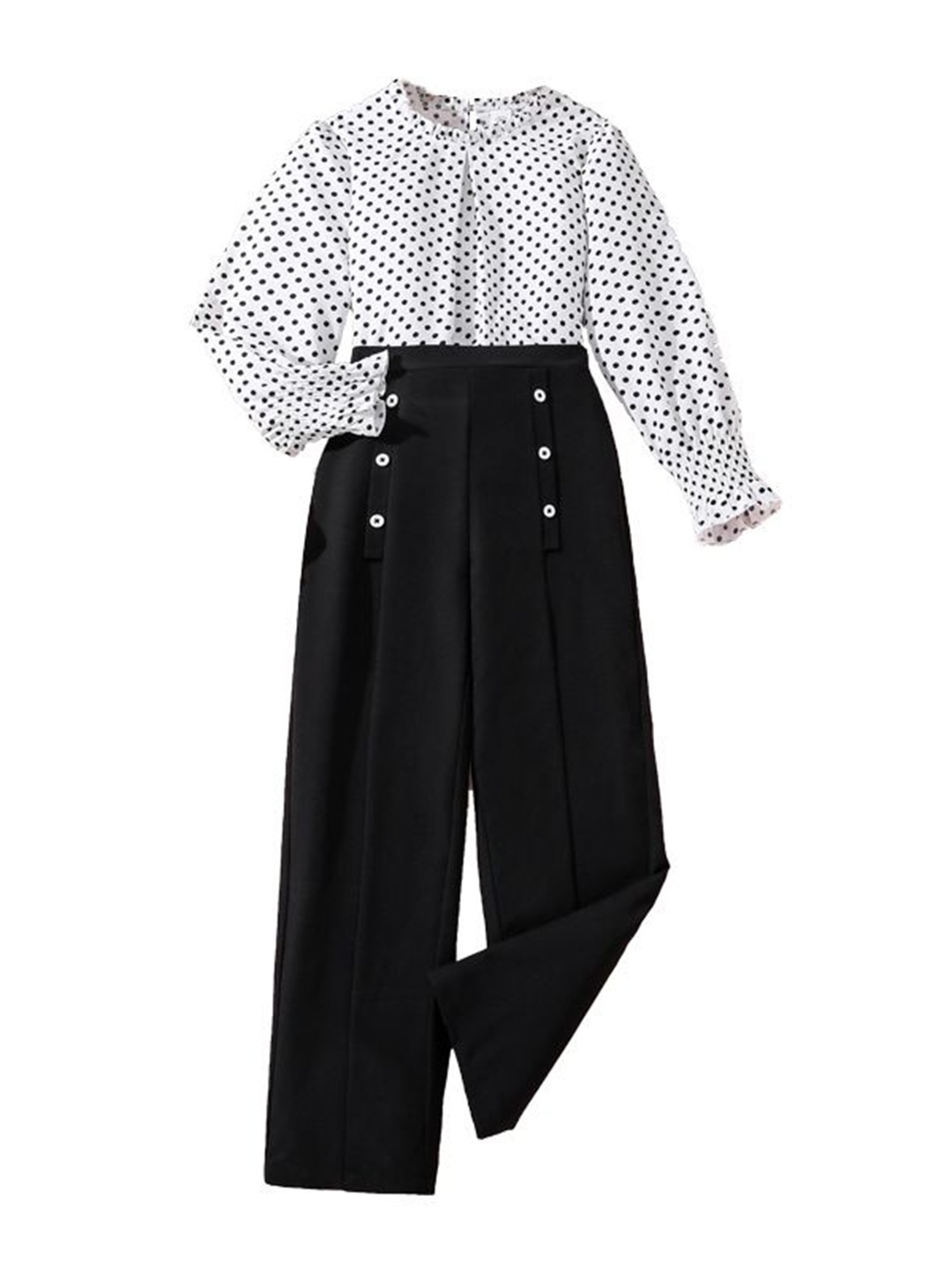 

StyleCast x Revolte Girls Printed Top with Palazzos, White