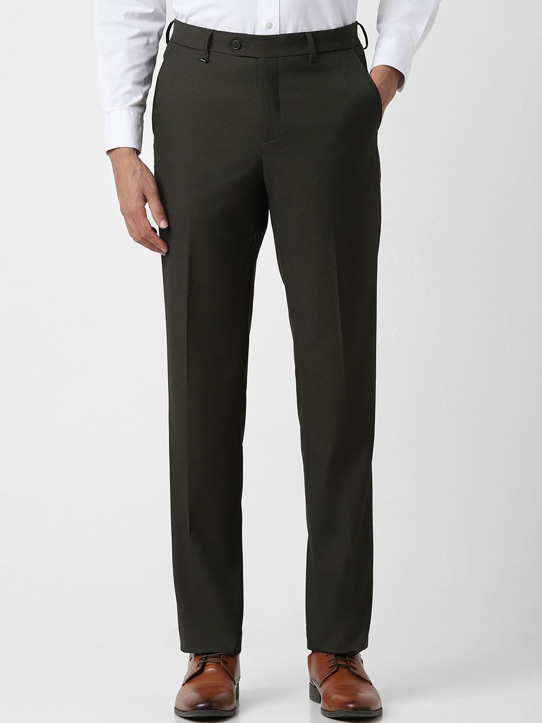 

Van Heusen Men Trousers, Olive