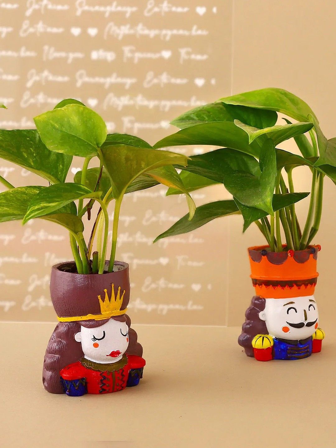 

fnp Green 2 Pieces Money Planet Live Plant With Pot