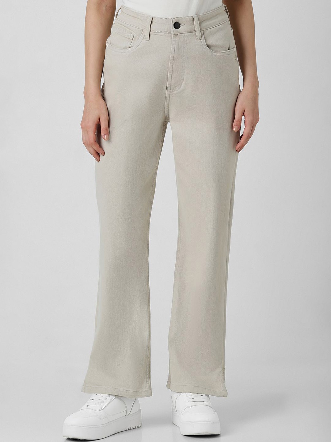 

Van Heusen Woman Women Mid-Rise Clean Look Jeans, Grey