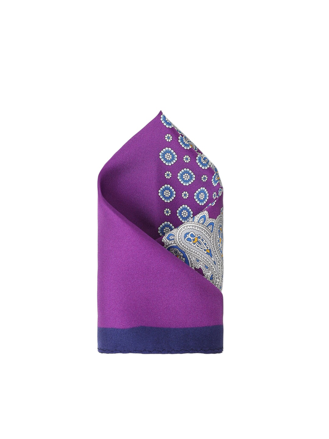 

Van Heusen Printed Microfiber Pocket Squares, Purple