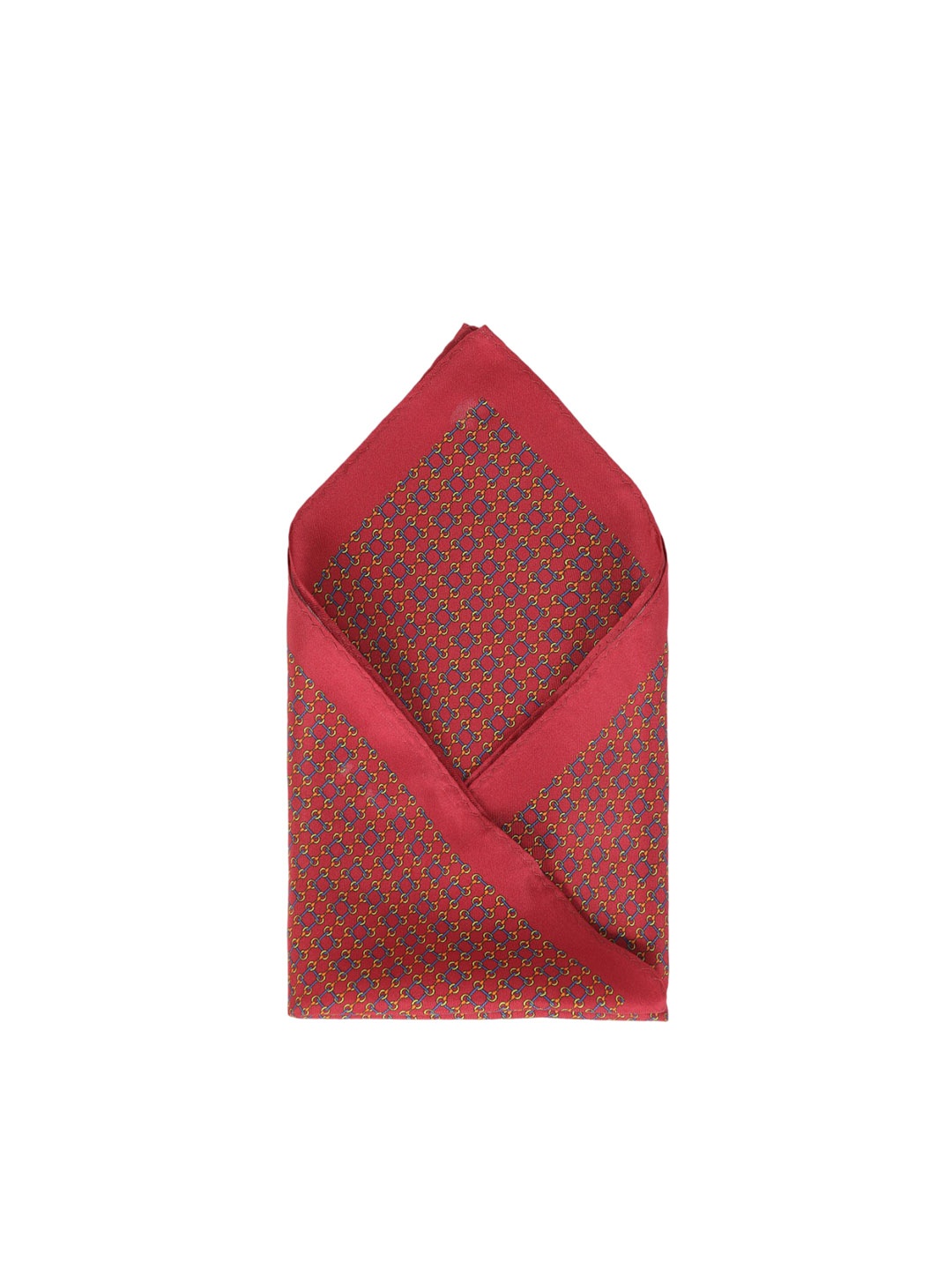 

Van Heusen Geomeric Printed Microfiber Pocket Squares, Red