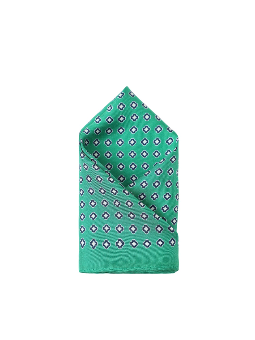 

Van Heusen Gometric Printed Microfiber Pocket Squares, Green