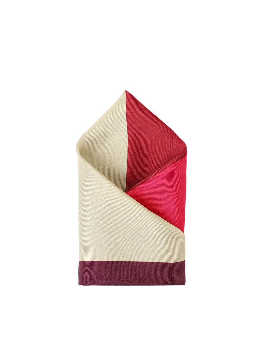 

Van Heusen Printed Microfiber Pocket Square, White