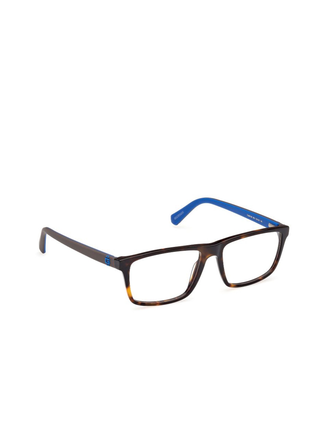 

GUESS Men Full Rim Rectangle Frames, Brown