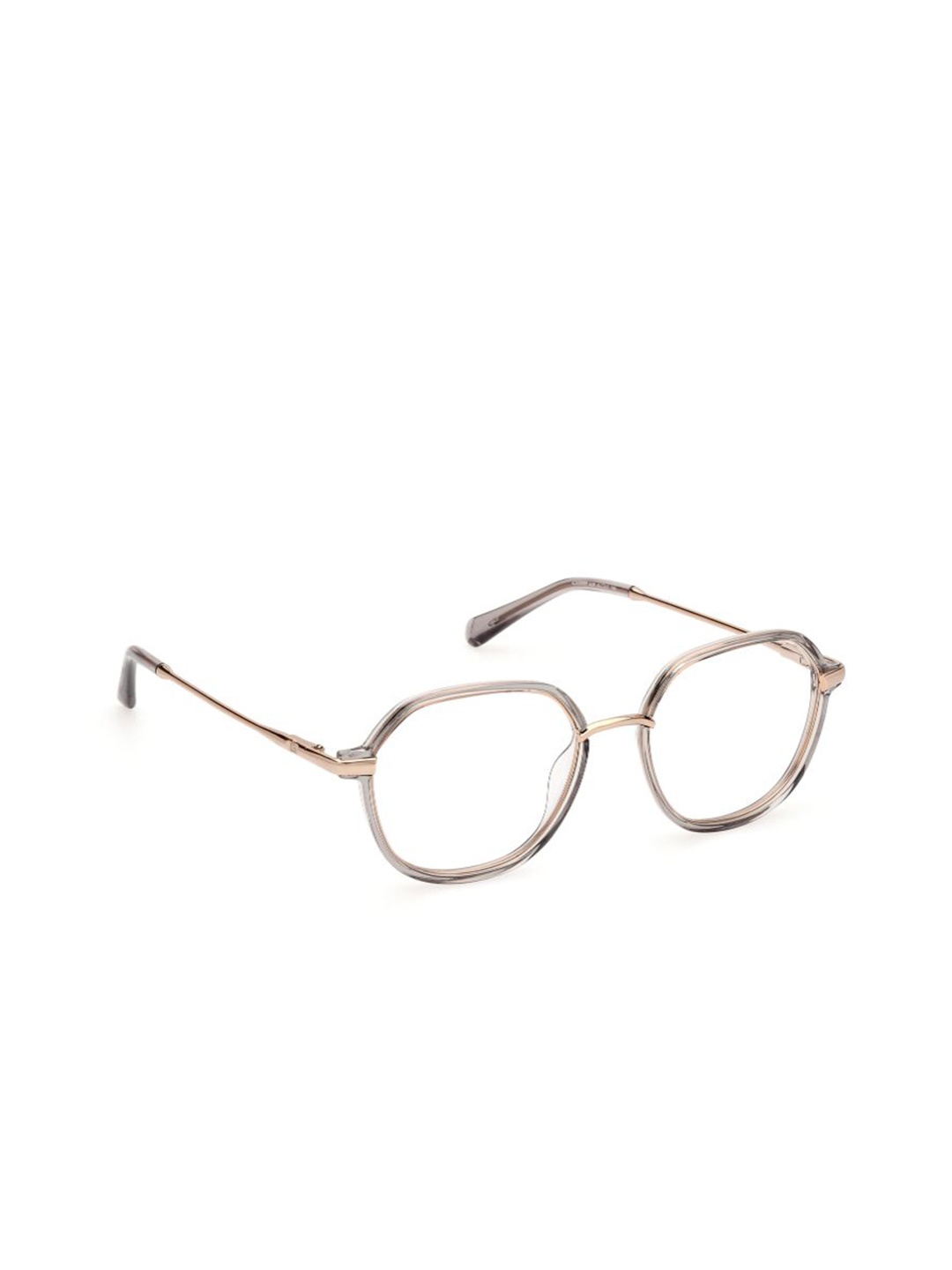 

GUESS Men Full Rim Round Frames, Gold
