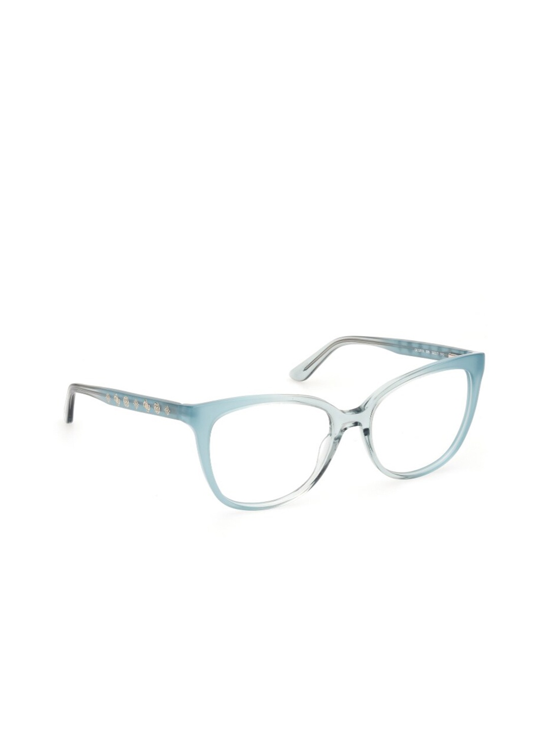 

GUESS Women Full Rim Square Frames, Blue