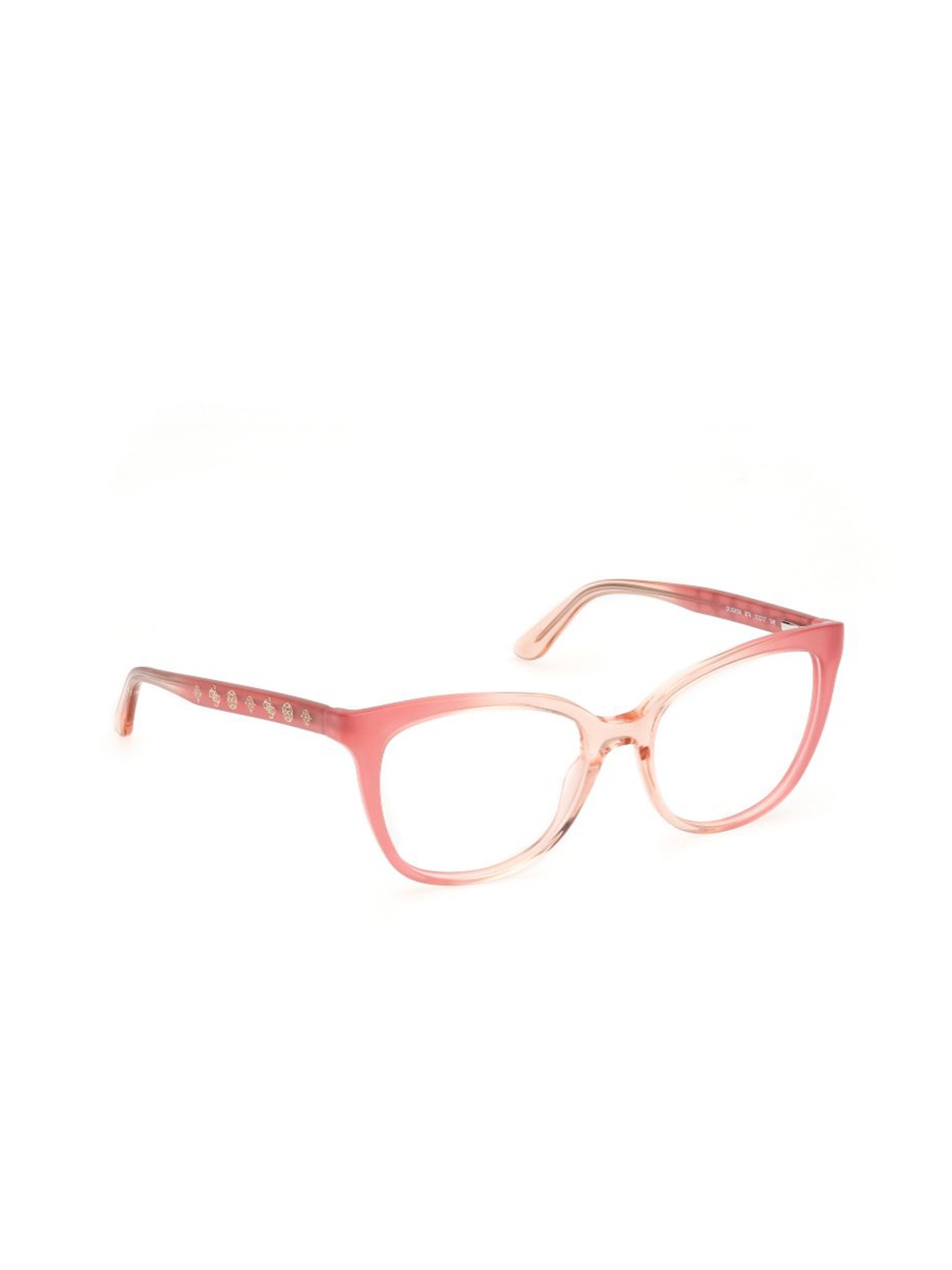 

GUESS Women Full Rim Square Frames, Pink