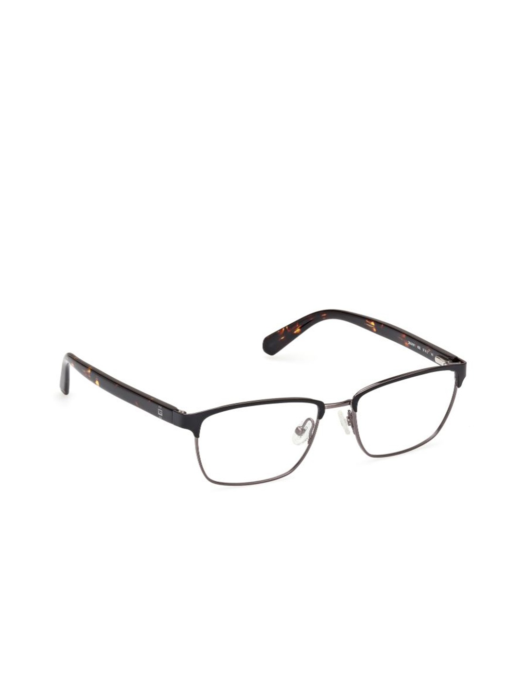 

GUESS Men Full Rim Rectangle Frames, Black