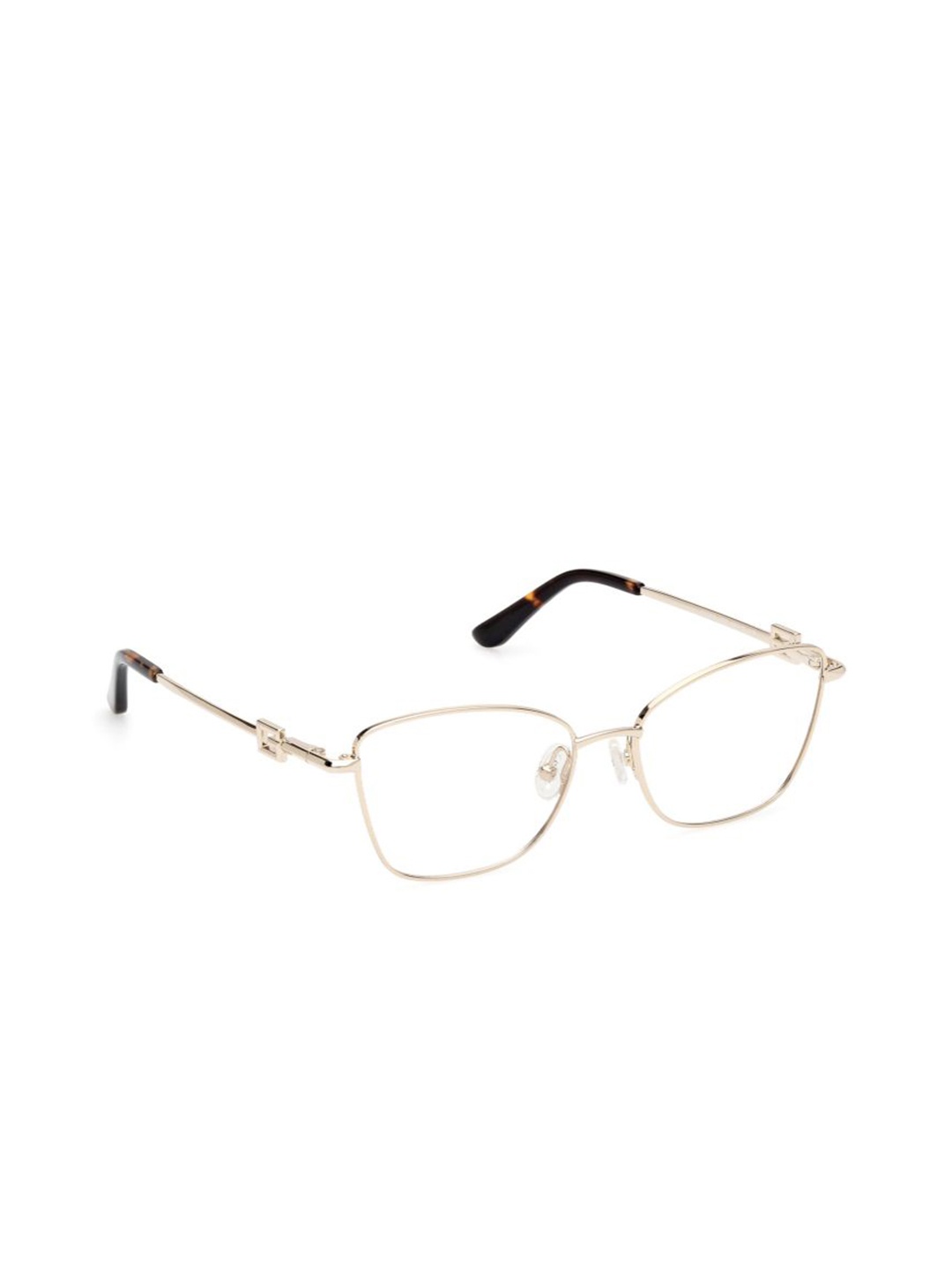 

GUESS Women Full Rim Cateye Frames, Gold