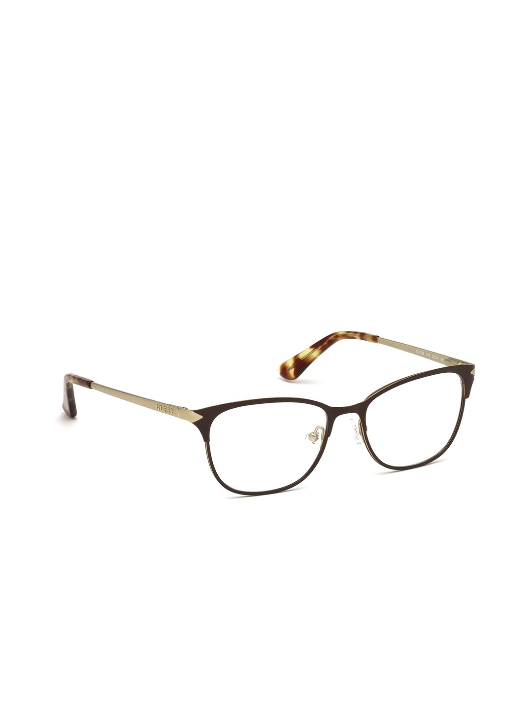 

GUESS Women Full Rim Square Frames, Transparent