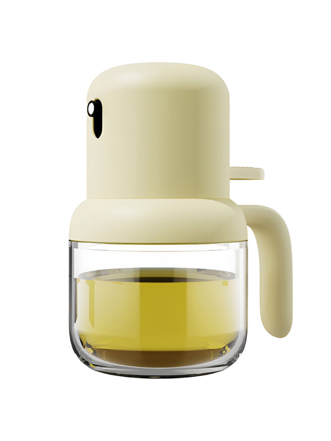 

P-Plus International Beige Glass Oil Dispenser-180 ml