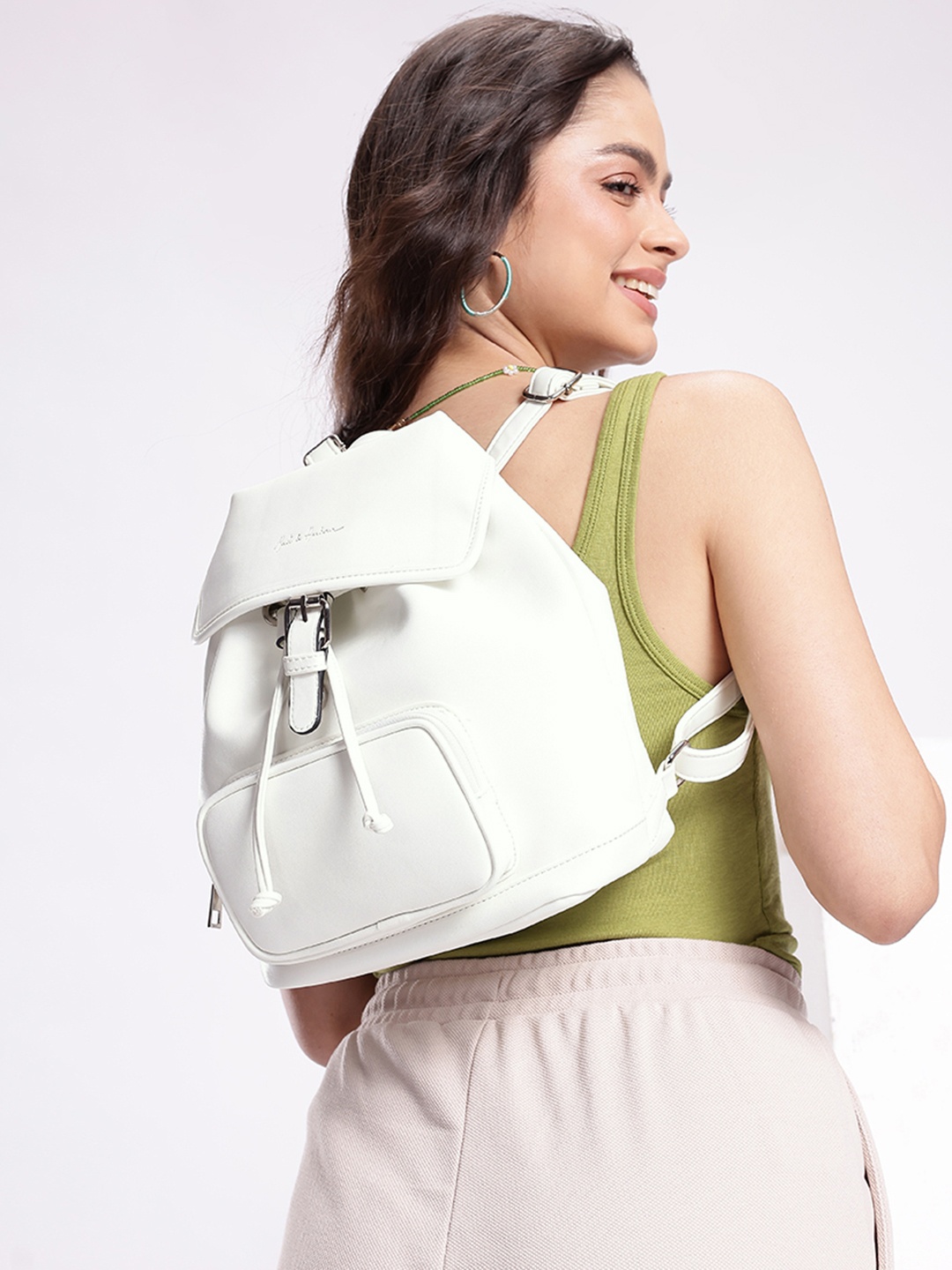 

Mast & Harbour Women Backpack, White