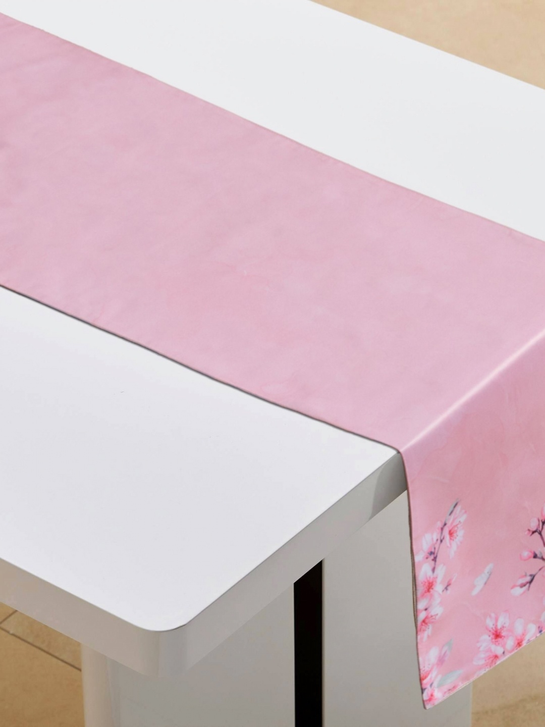 

Home Centre Pink & Red Floral Printed Table Runner
