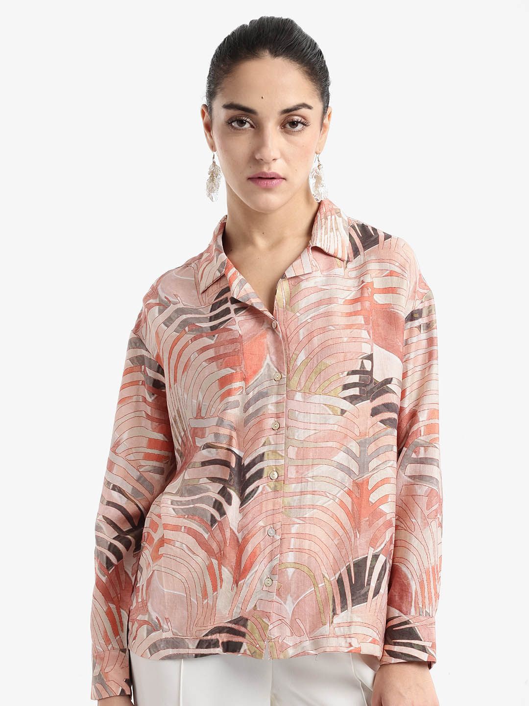 

RAREISM Tropical Print Top, Multi