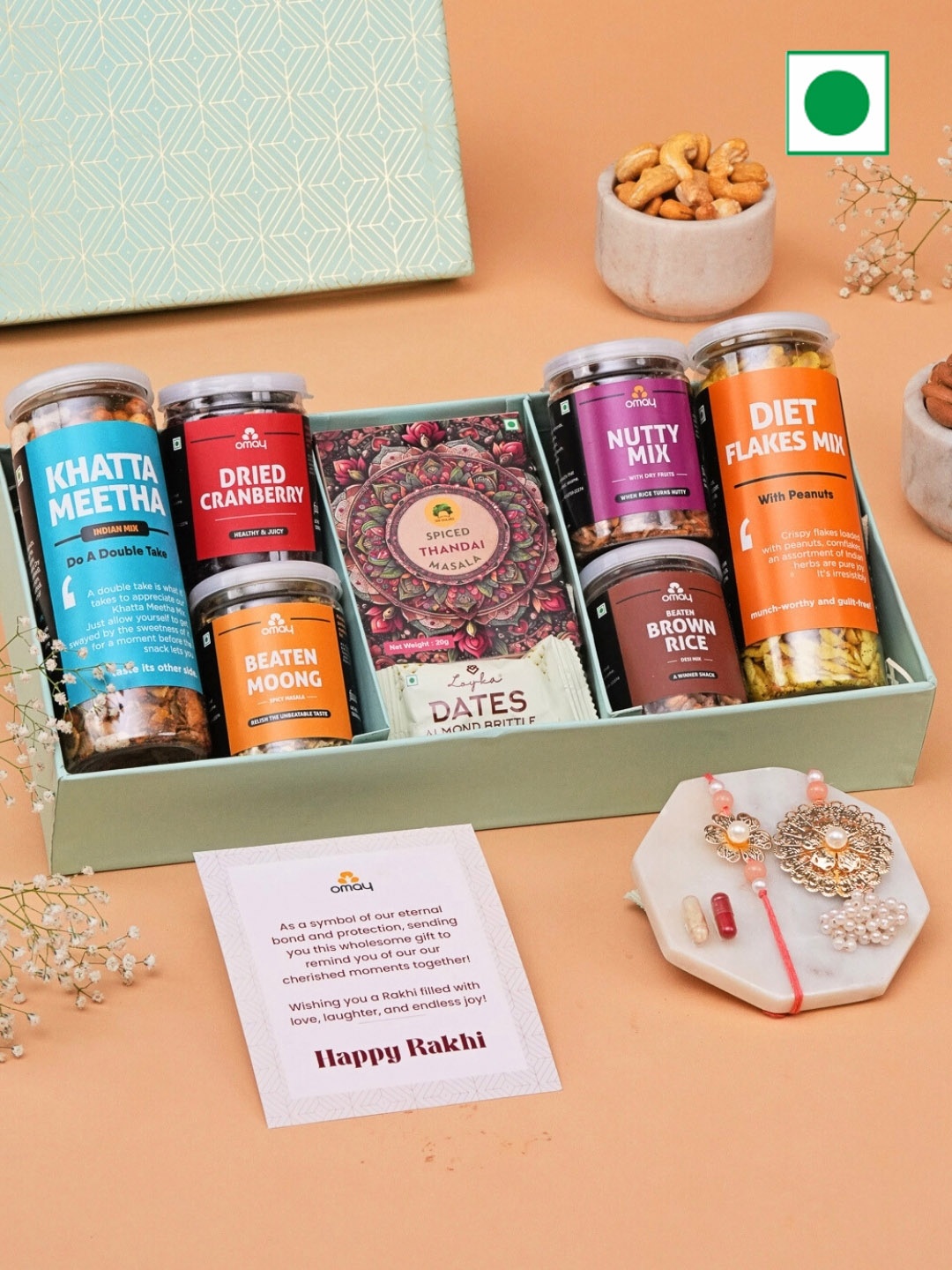 

Omay Foods Tasty Treats Assorted Gifts, Orange