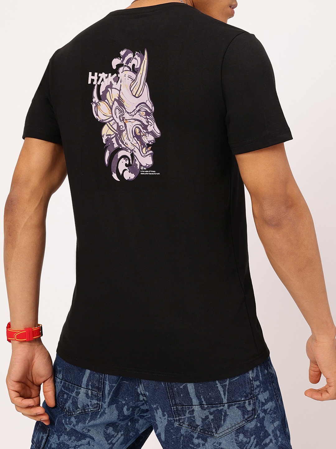 

Kook N Keech Retro Rock Printed T-shirt, Black