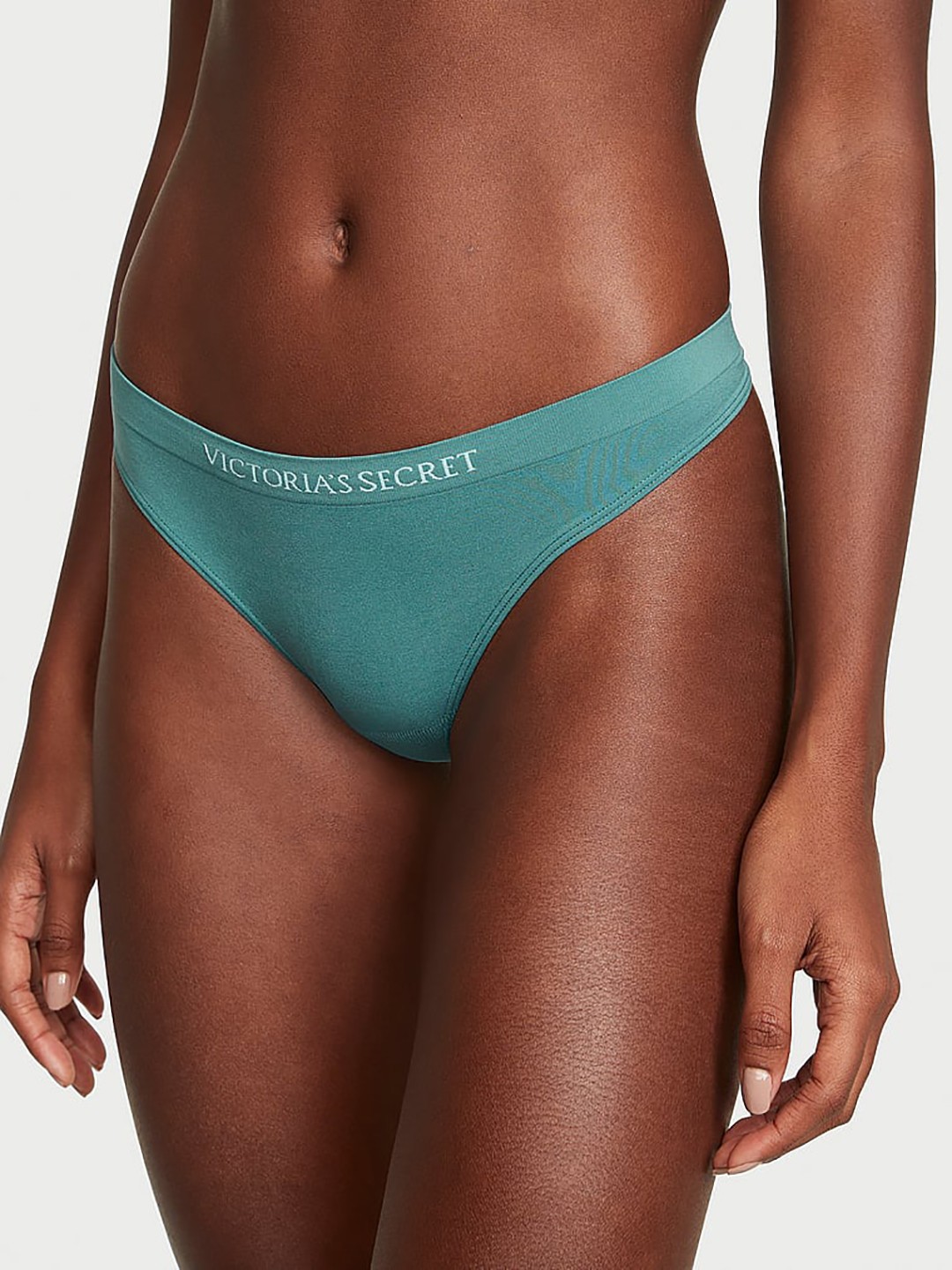 

Victoria's Seamless Thong Briefs 1122071199L5, Blue