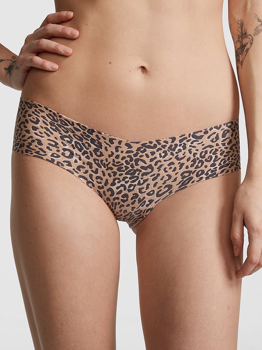 

Victoria's Secret Printed Hipster Briefs 112417096AYC, Brown