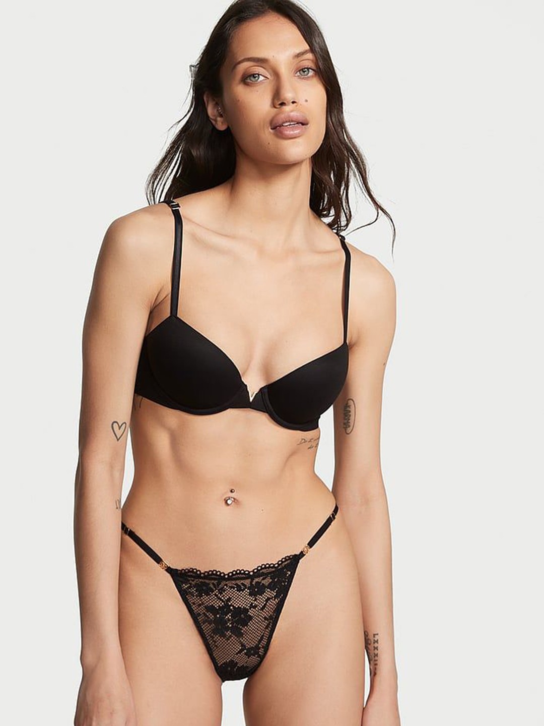 

Victoria's Secret Self Design Bikini Briefs 1122127654A2, Black