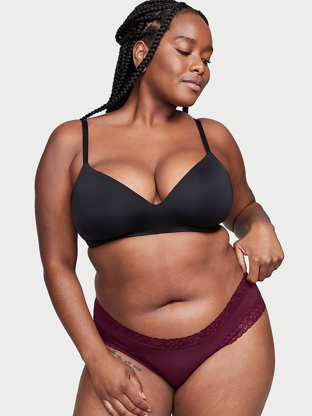 

Victoria's Secret Cheeky Briefs-1115060928P7, Purple