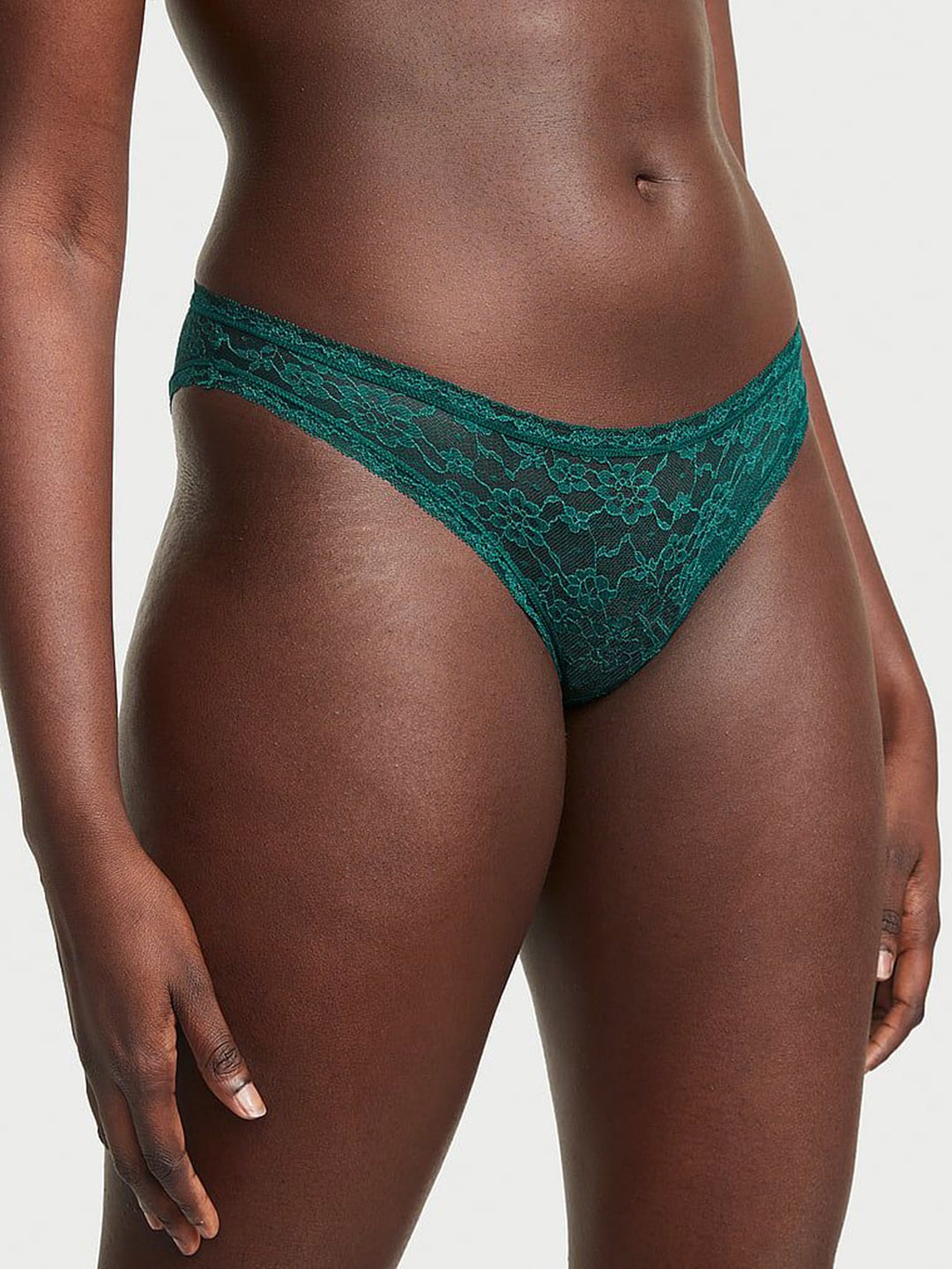 

Victoria's Secret Self-Design Bikini Briefs 112257012Y3B, Green