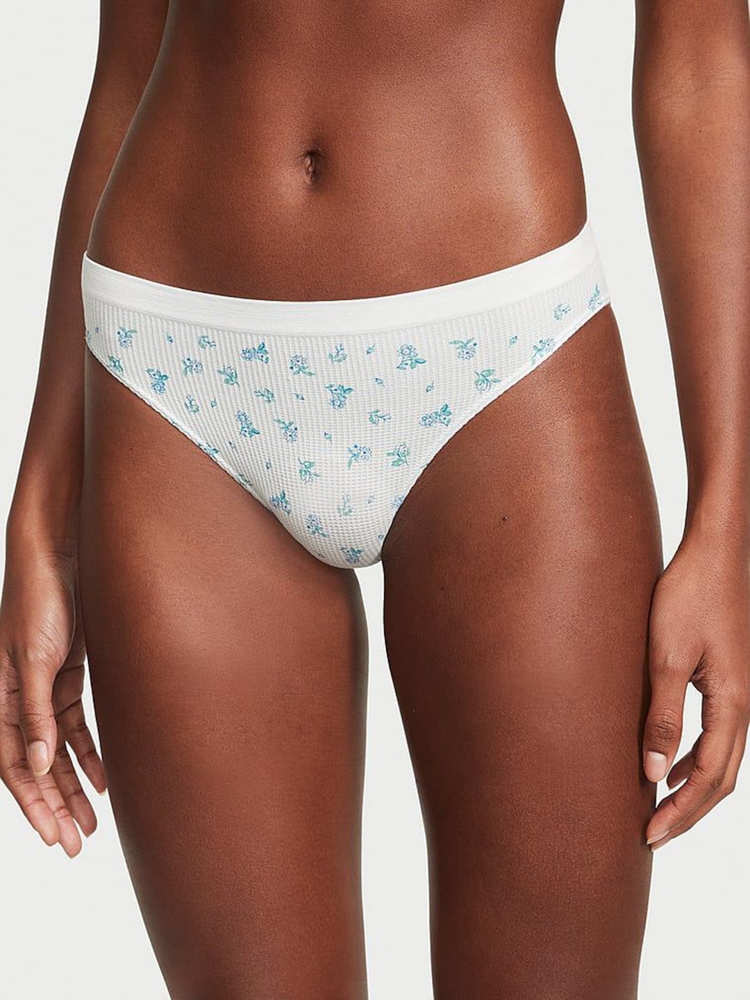 

Victoria's Secret Printed Seamless Bikini Briefs 112225065Z8O, Blue
