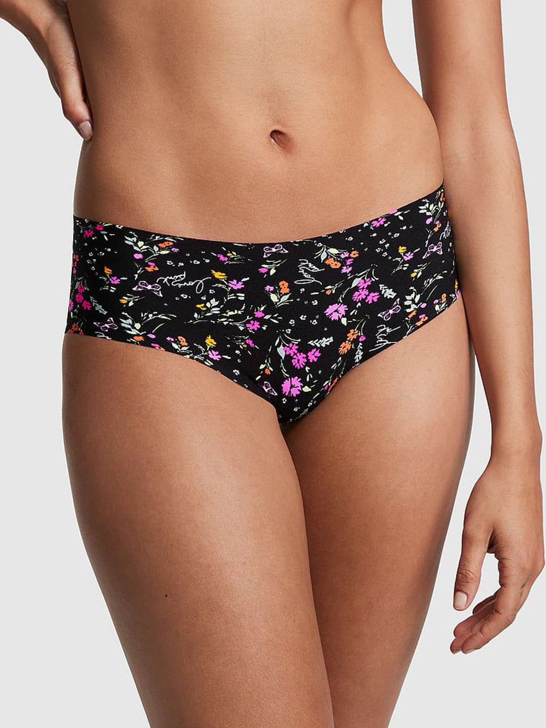 

Victoria's Secret Printed Hipster Briefs 1119917460WW, Black