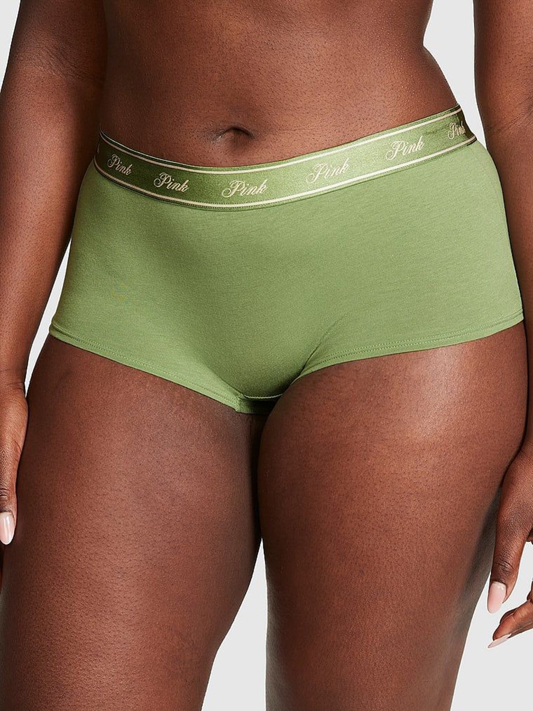 

Victoria's Secret Low-Rise Boy Shorts Brief - 112414965X2Q, Green