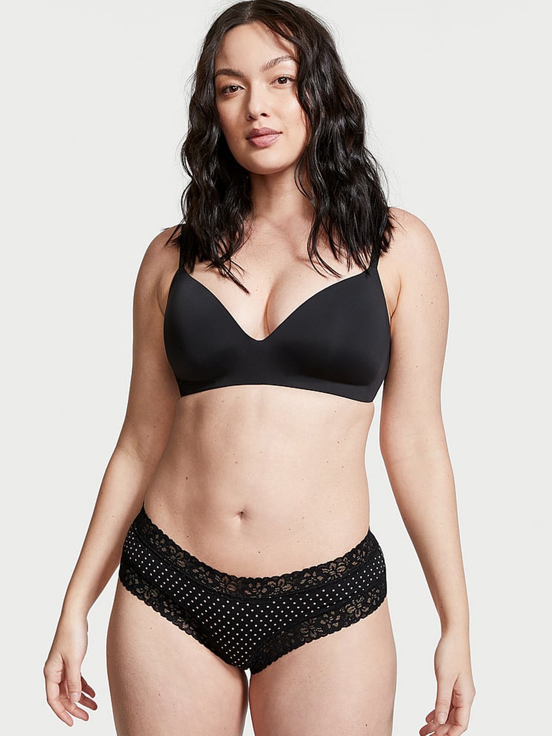 

Victoria's Secret Self Design Basic Briefs 111506095H86, Black