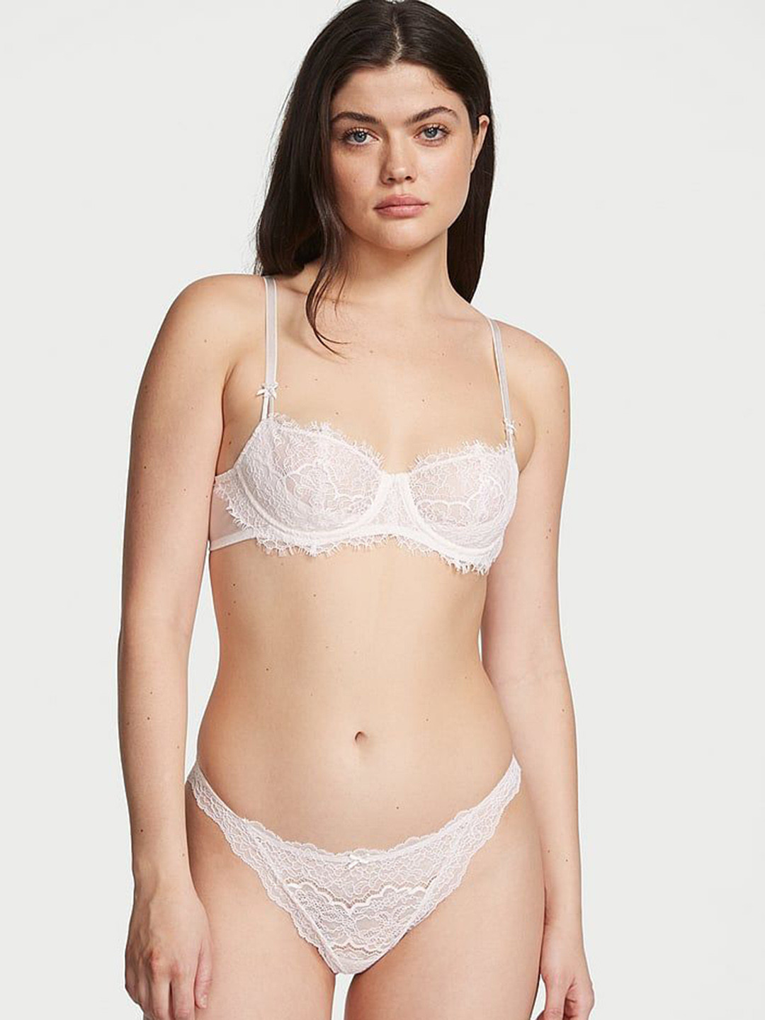 

Victoria's Secret Thong Briefs-1121486634Y5, White