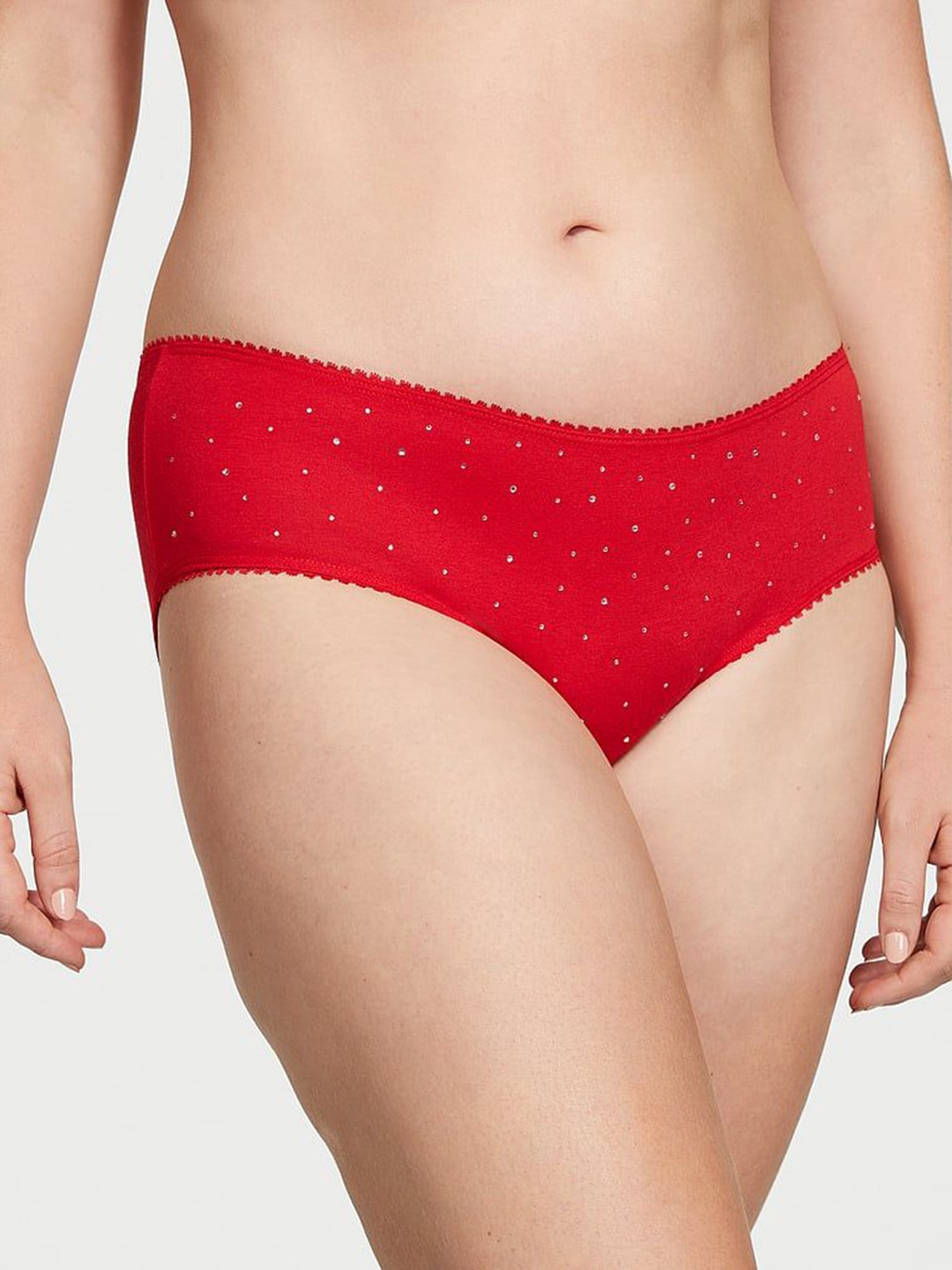 

Victoria's Secret Seamless Hipster Briefs 1122914786Q4, Red