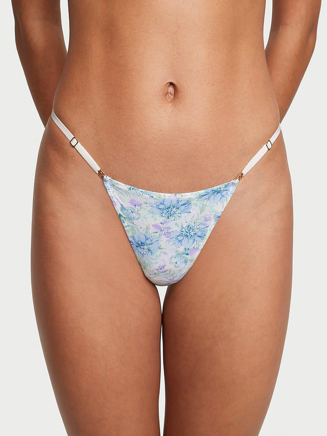 

Victoria's Secret Printed Thong Briefs 1122182768NM, White