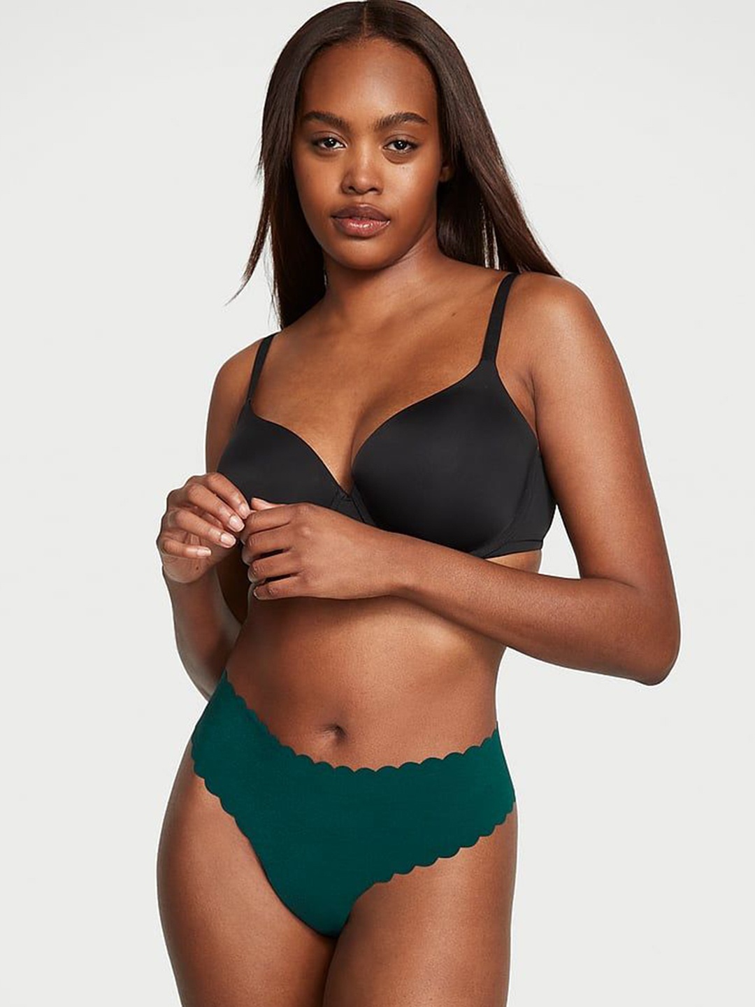 

Victoria's Secret Thong Briefs-112142472Y3B, Green