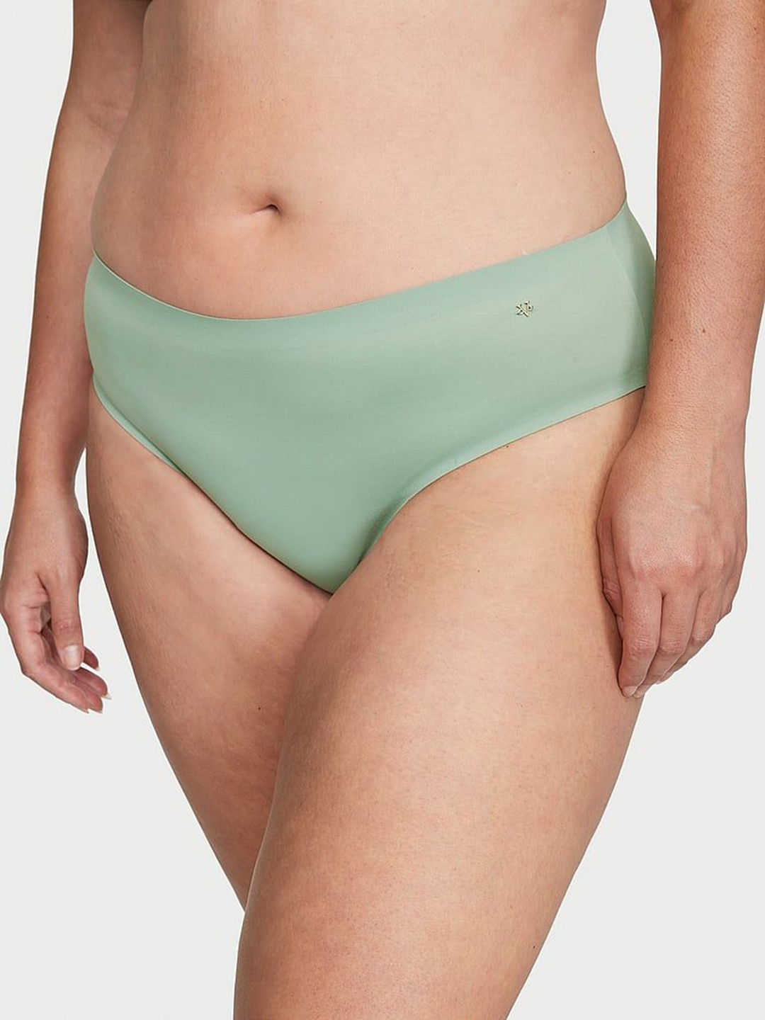 

Victoria's Secret Seamless Low-Rise Hibster Briefs 1119978546K1, Green