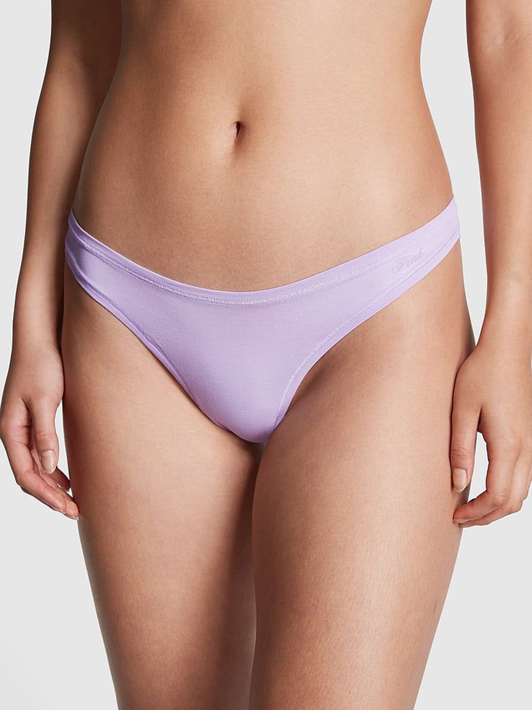 

Victoria's Secret Low Rise Thong Briefs 1123294134P8, Purple