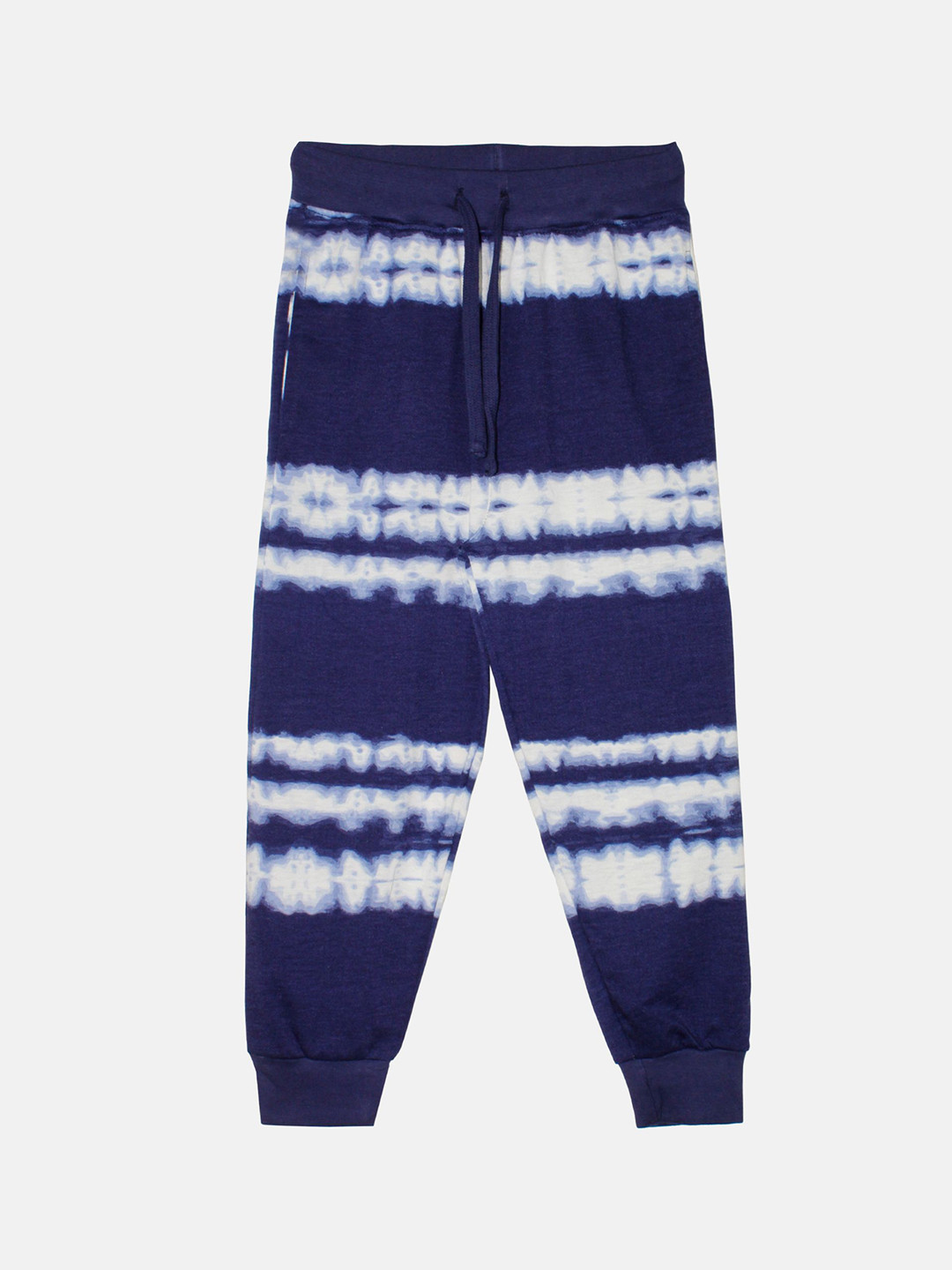 

KiddoPanti Girls Cotton Regular Fit Joggers, Navy blue