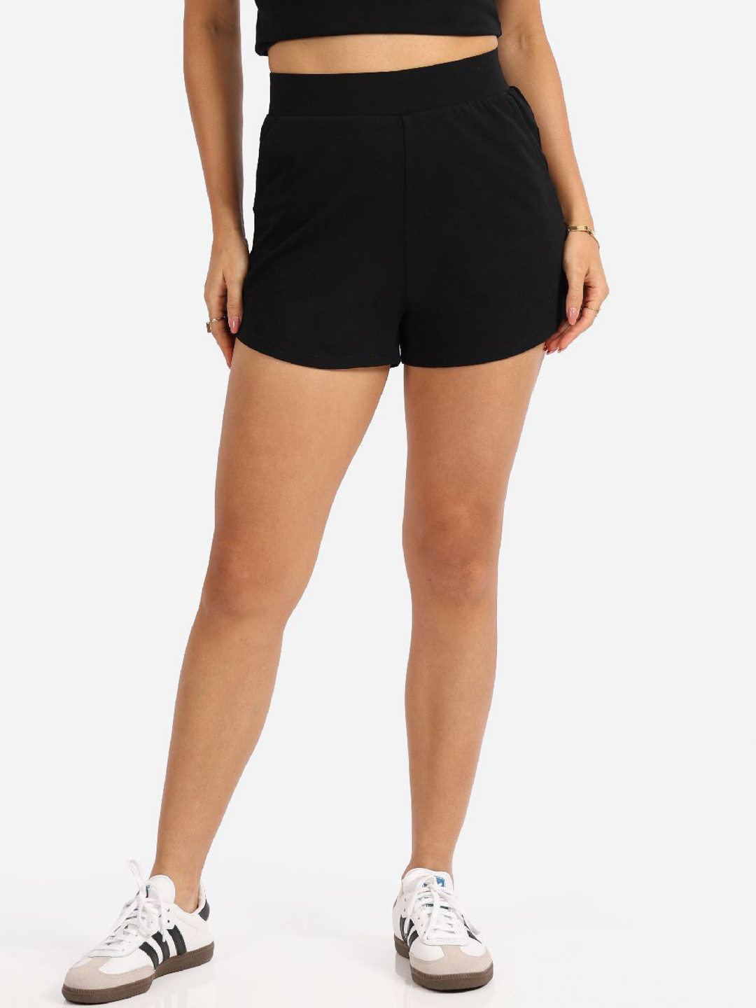 

Blissclub Women High-Rise Outdoor Shorts, Black